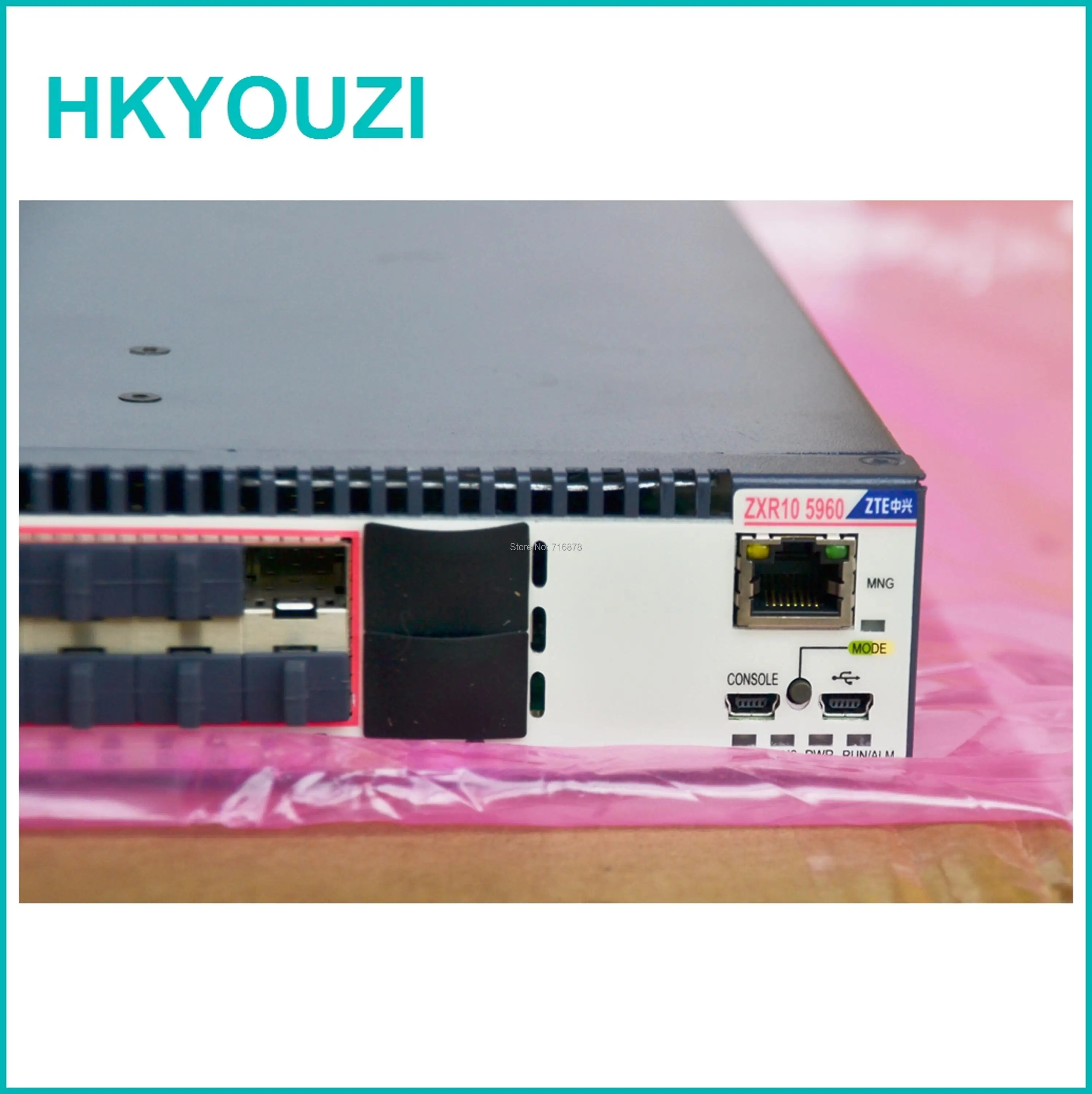 ZXR10 5960 32DL OUT AC 24 * 10GE SFP + порты 2 40GE QSFP выход вентилятора RS FAN мощность переменного