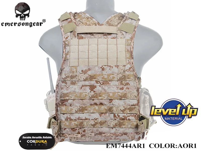 EMERSON Molle RRV жилет с задней панелью тактический для страйкбола военный EM7444A|vest