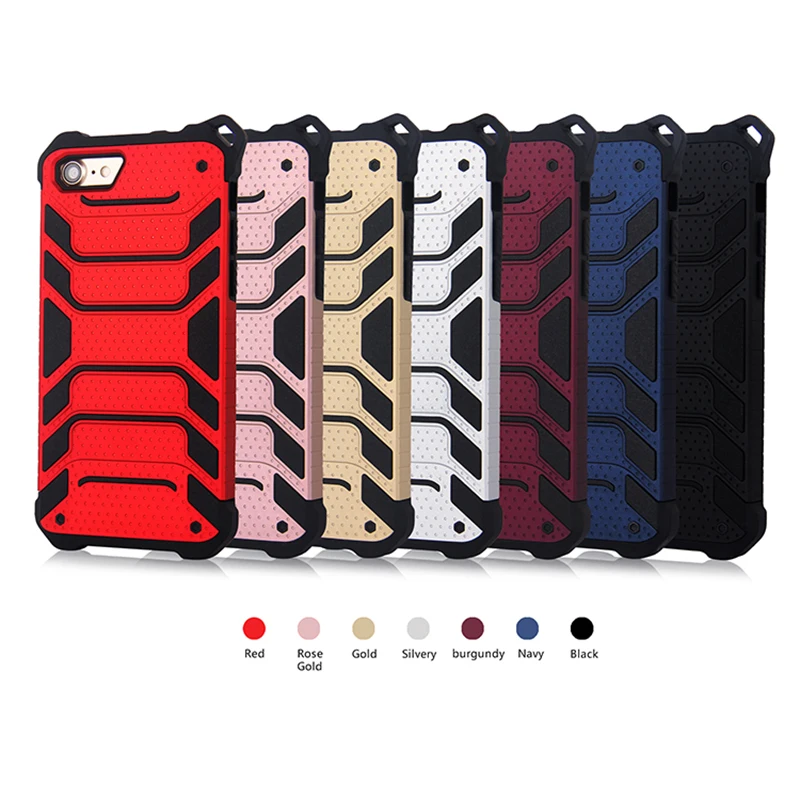 

New super military quality for iphone X 6 plus 6S plus 7 7plus 8 8plus case Combo anti-crash shell God of War protection