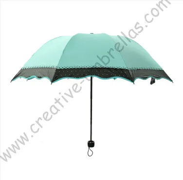 2 шт./лот цветной вариант летний складной мини открытый зонт 5 раз черное покрытие