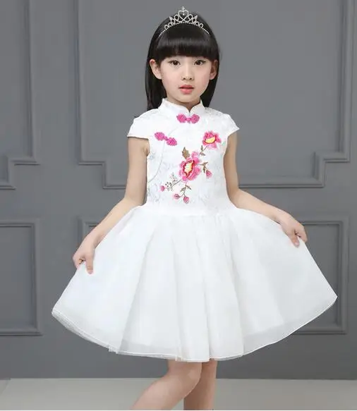 Rlyaeiz/модные платья для девочек с принтом Vestidos летнее Сетчатое платье короткими