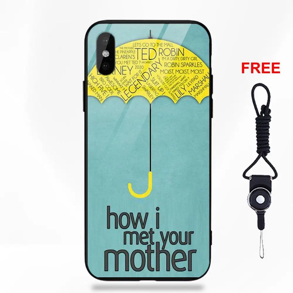 Vvcqod Yellow Umbrella How I Met Your Mother For Apple iPhone 5 5C 5S SE 6 6S 7 8 Plus X XS Max XR | Мобильные телефоны и