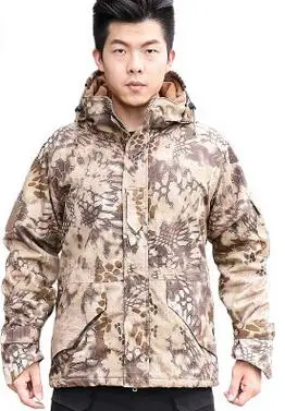 G8 Military Bomber Jacket Winter Jacket Men Tactical Combat Coat Militar Waterproof Windbreaker Jacket Fleece Jackets Men - Цвет: MUD