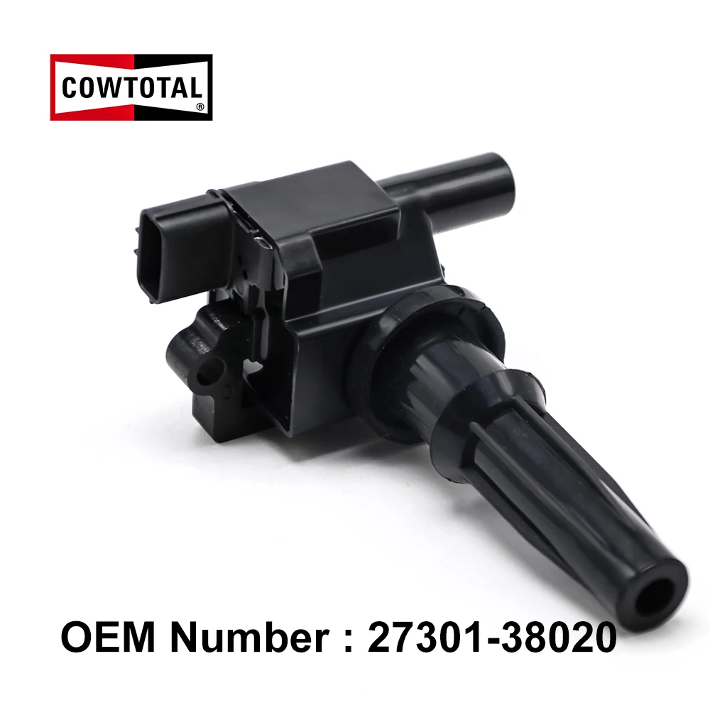Cowtose Катушка зажигания для Hyundai Santa Fe 3.0L 3.3L 3.8L 2 0 T OEM 27300 3F100 / 27301 3C000 38020 (упаковка из