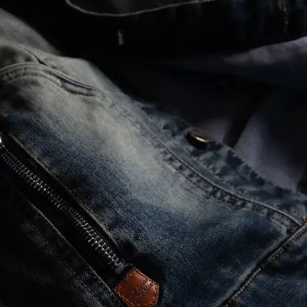 KMETRAM 2020 весна и осень Мужская джинсовая куртка большого размера Корейская тонкая