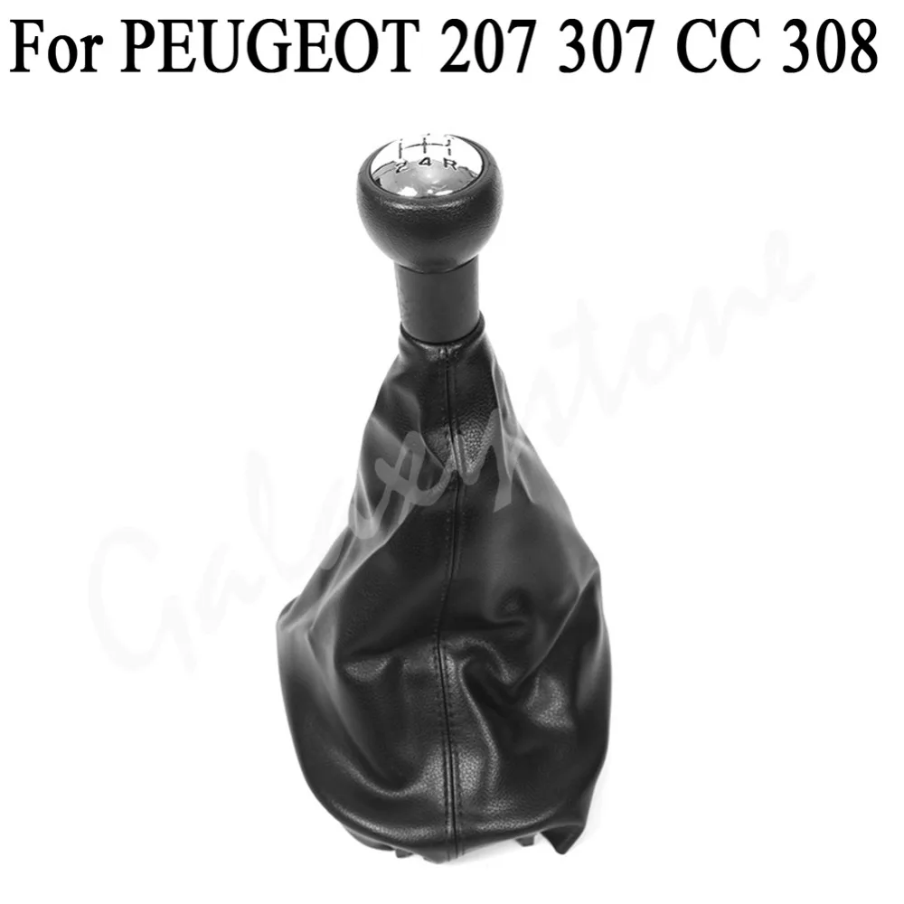 5 Скорость автомобиля Шестерни рычаг переключения кожаный гофрированный чехол