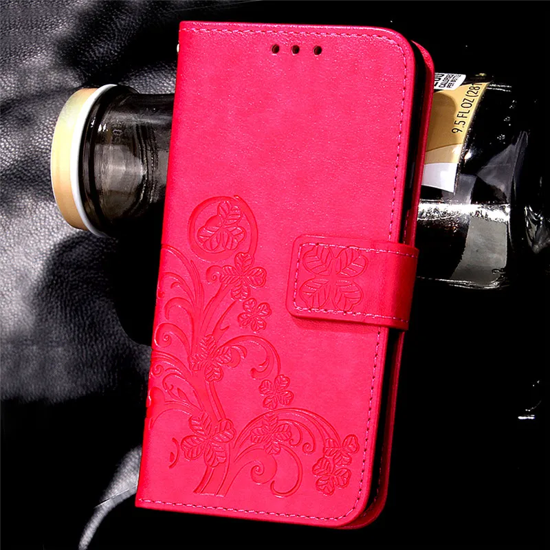 Rose Red X5 Doogee чехол X5 Pro Роскошный Ретро 3D кожаный бумажник флип-чехол для Coque Doogee X5 Pro Doogeex5 x5pro чехол для телефона Fundas - Цвет: Rose Red