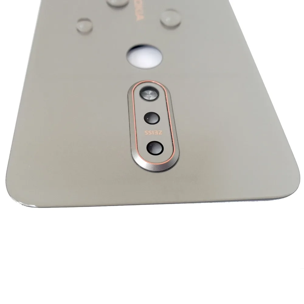 Shyueda Оригинальная Новинка+ объектив 5,8" для Nokia 7,1 TA-1100 TA-1096 TA-1095 TA-1085 TA-1097 стеклянная задняя панель корпуса крышка аккумулятора