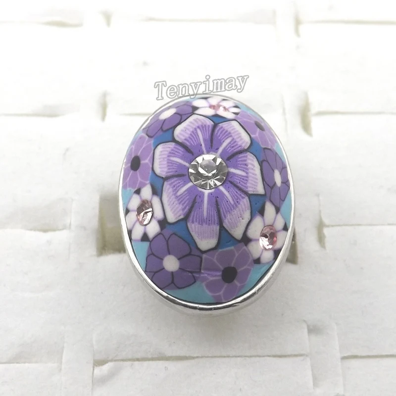 Кольца из полимерной глины Смешанные в богемном стиле Бесплатная доставка