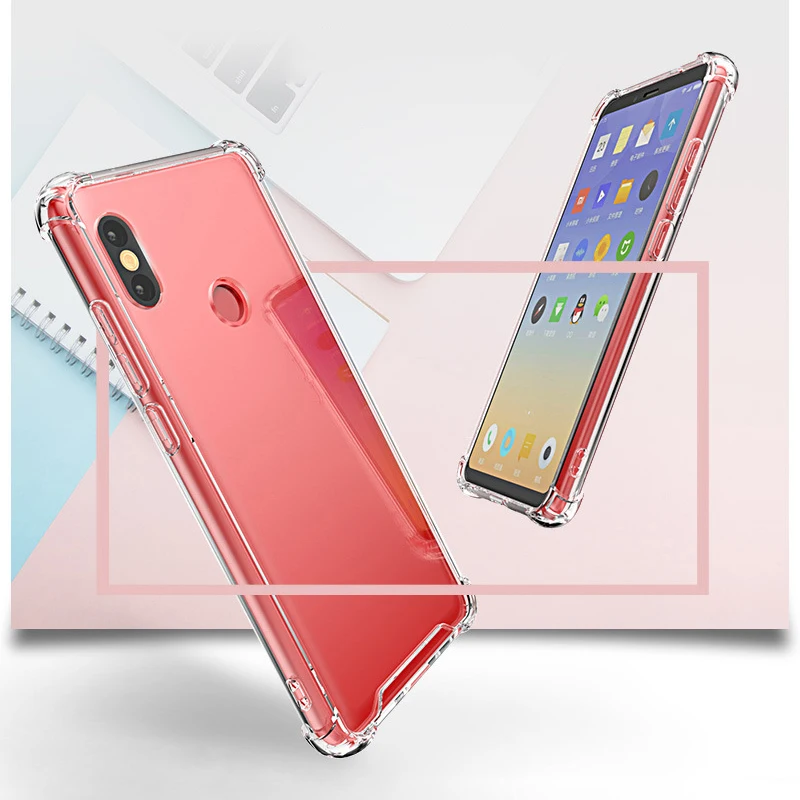 Прозрачный противоударный чехол с воздушной подушкой для Xiaomi Mi 9 8 SE Lite Note Max 3 Play
