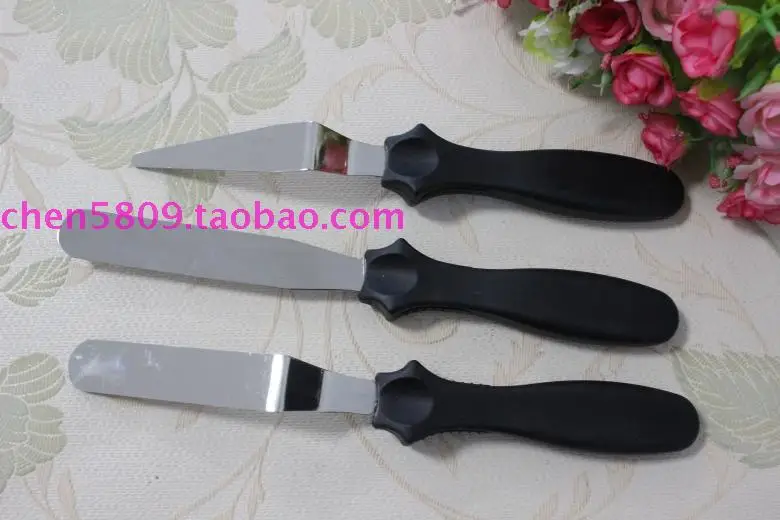 3 шт. лопатка для торта лезвие угловой espatula decoracao do bolo гладкое Набор DIY выпечки