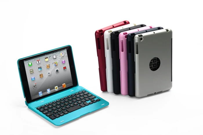 CJ Мини Портативный беспроводной Bluetooth чехол для клавиатуры для Apple IOS F1+ для iPad MINI 4,5 и F1 для IPad mini 1, mini 2, mini 3
