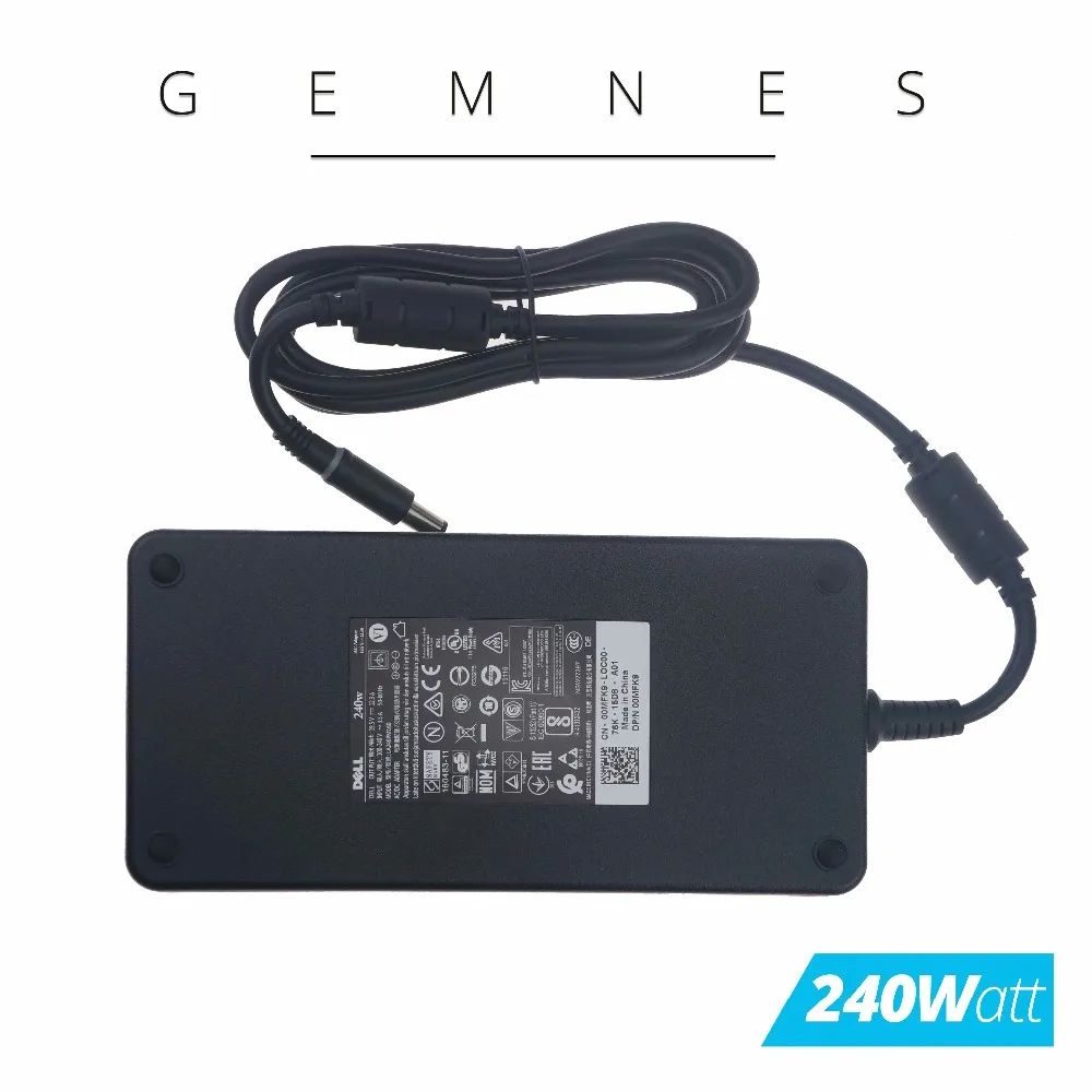 240W AC Мощность адаптер Зарядное устройство для Dell Alienware M17X R2 M17X R3 M6600 M6700 0MFK9 00MFK9 LA240PM160 0FWCRC 19,5 V 12.3A