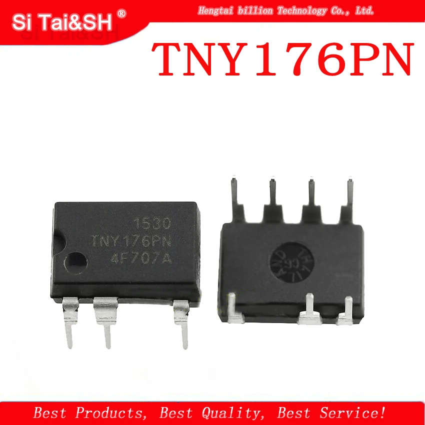 5 шт. TNY176PN TNY176 TNY176P DIP7 Новый автономный ЖК переключатель питания чип| |