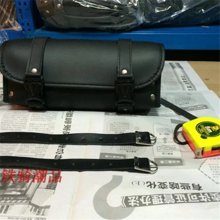 Мотоциклетные Сумки из искусственной кожи черные мешки для хвоста и