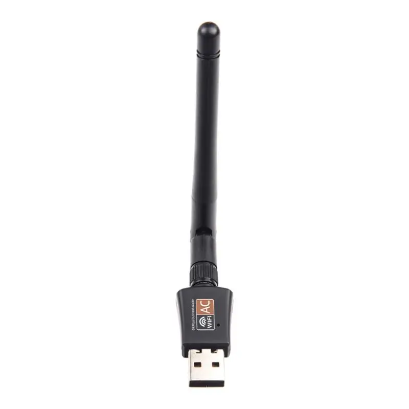 600 Мбит/с Dual Band 2,4 ГГц/5 ГГц беспроводной ЛВС USB ПК Wi Fi адаптер w/телевизионные антенны 802.11AC Совместимость с 802,11 a/b/g/n продукты