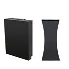 Запасные части для XBOX ONE X, настенная вертикальная подставка, аксессуары для игровой консоли Xbox One X, вертикальный настенный кронштейн, держатель