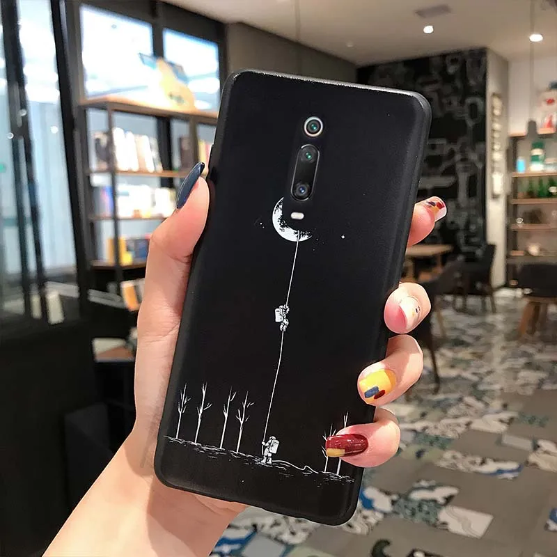 Мягкий чехол для телефона для Xiaomi mi 9T Pro 8 A2 Lite SE A1 чехол Звездная ночь для Xiao mi Red mi K20 Note 6 7 5 Pro 6A Pocophone F1 - Цвет: 7