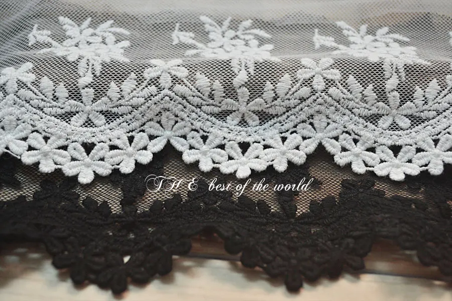 5 ярдов/партия хлопковая кружевная ткань 13 см|lace saree|yarn ornamentsyarn sweater |