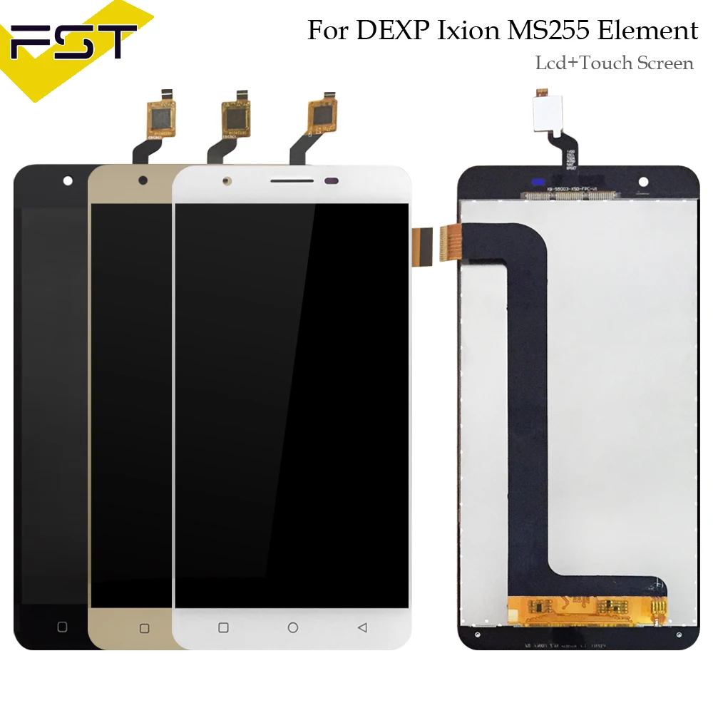 ЖК-дисплей 5,5 дюйма + сенсорный экран в сборе для DEXP Ixion MS255, высокое качество, дигитайзер, стеклянная панель, запасные части + Инструменты
