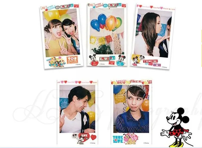 Оригинальные 20 листов Fujifilm Fuji Instax Mini 9 пленка с Микки-Маусом и с Винни-пухом для мини-9 камеры одноступенного процесса 8 7s 70 90 25 SP-1 SP-2 Liplay фотоаппарата для получения мгновенных снимков