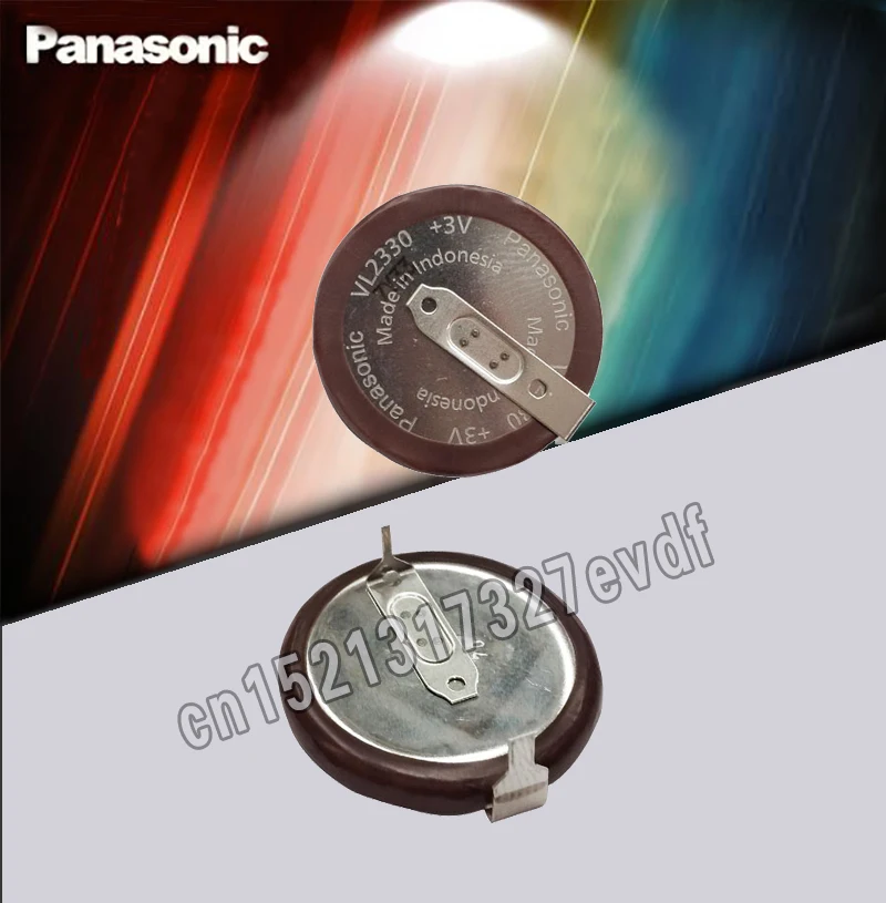 1 шт. для PANASONIC VL2330 2330 перезаряжаемый литиевый аккумулятор для монет для кнопок на ключе от автомобиля