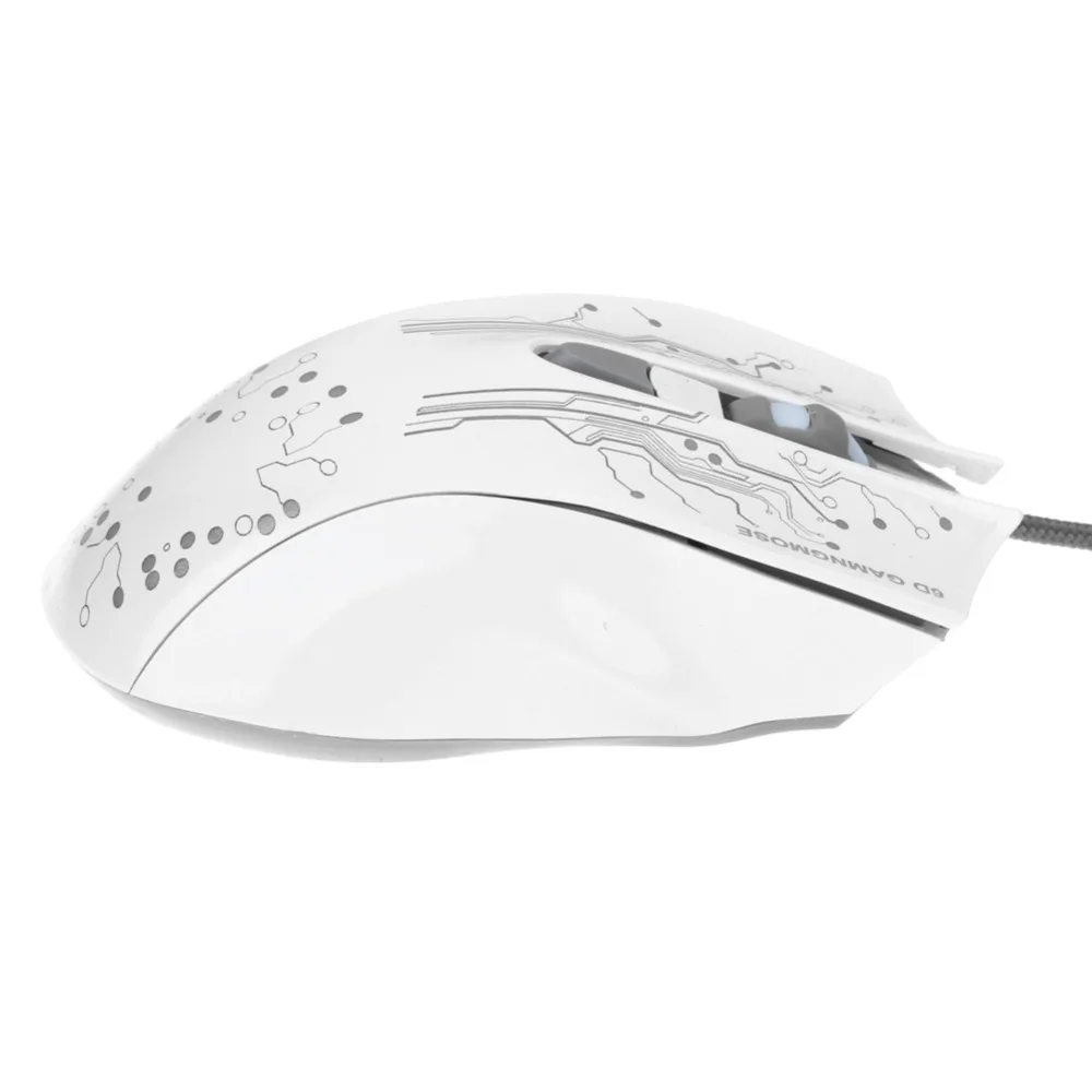 Проводная игровая мышь, 3200 dpi, светодиодный, оптическая, 6 кнопок, USB, проводная мышь, Pro Gamer, компьютерные мыши, ноутбук для профессиональных игроков