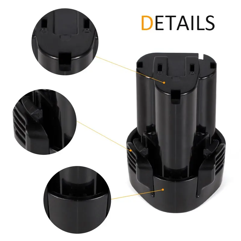 YHR 1Pc 10.8V 1500mAh Li-Ion BATTERY for MAKITA BL1013 BL1014 194550-6 194551-4 LCT204 DF330D TD090D Electric Power Tools | Компьютеры и