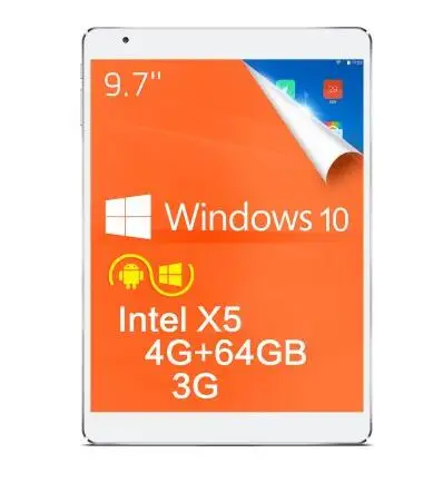 В наличии! Teclast X98 плюс 3g 9 7 дюймов Windows 10 + Android 5 1 Tablet PC Z8300 ips retina Экран 4 ГБ