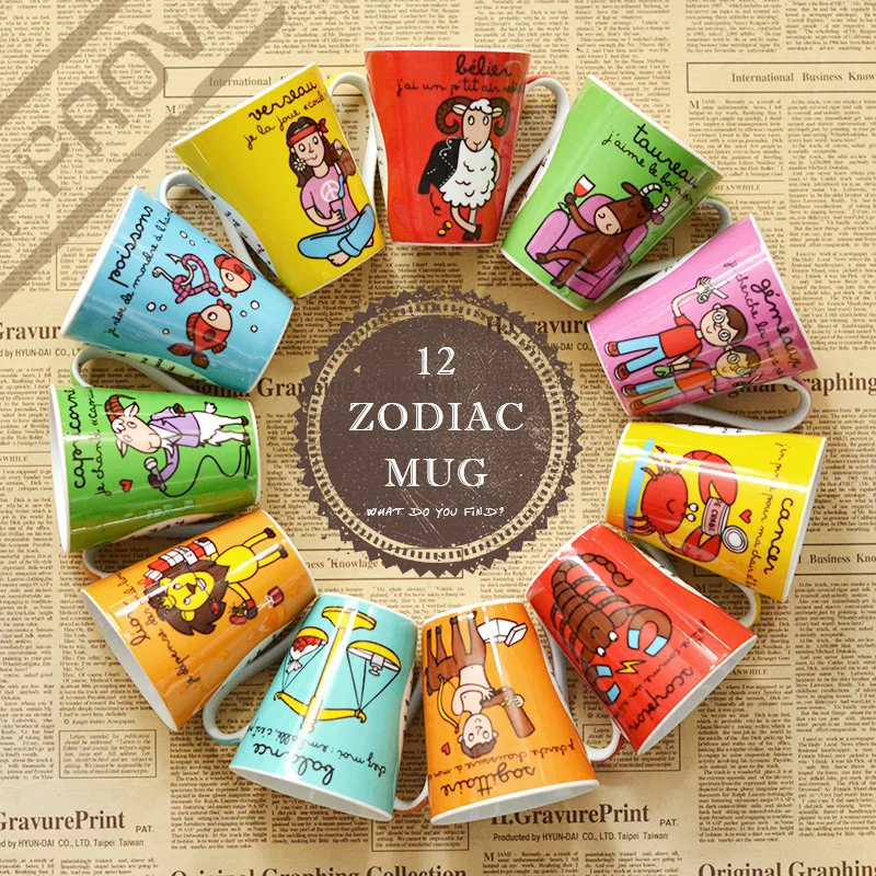 Керамические кружки с ручкой креативная мультяшная Милая фарфоровая кружка для