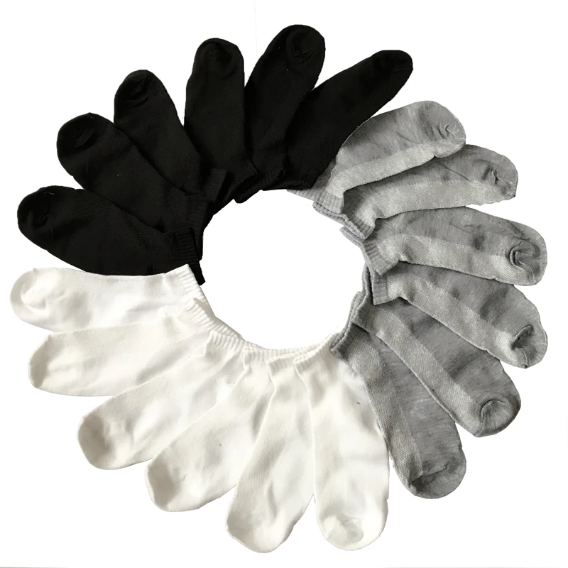 5 пар женские носки унисекс короткие до лодыжки белые серые черные|socks female|women ankle
