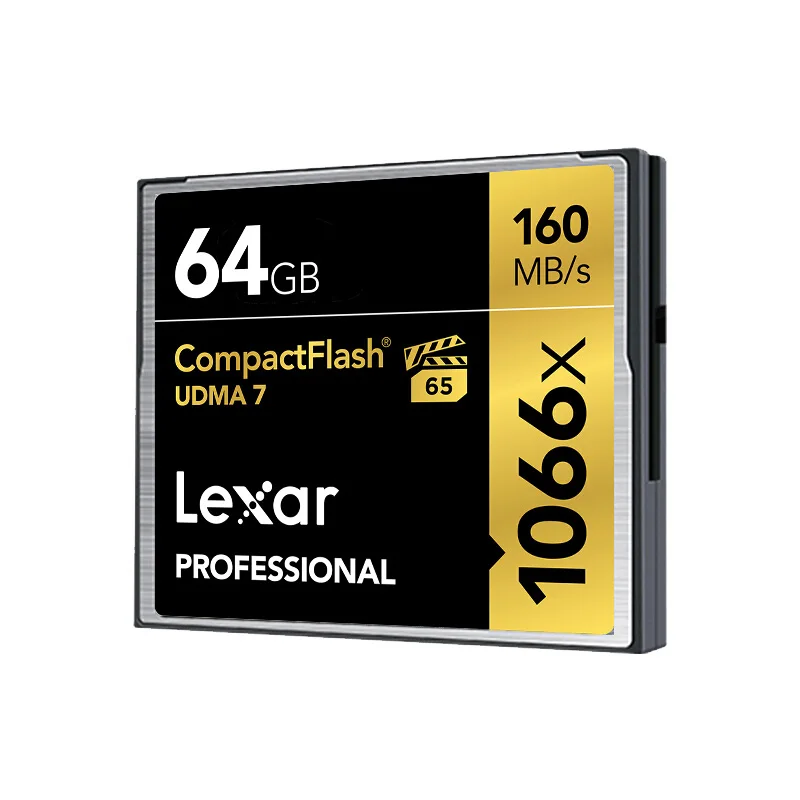 Lexar Professional 1066x32 GB CompactFlash Cf флэш-карта памяти 64GB 128GB для Dslr камеры Hd видеокамера 1080p 3d