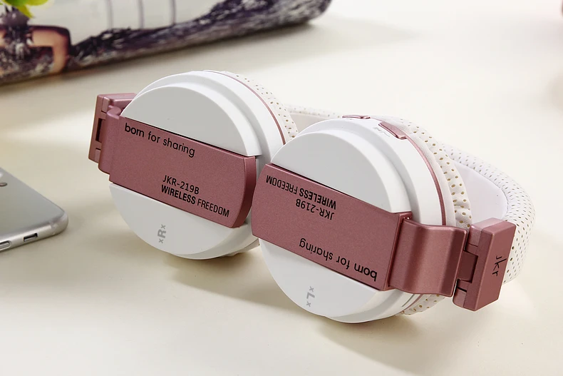 Bluetooth гарнитура, беспроводные наушники, стерео музыка с микрофоном, Bluetooth наушники, поддержка fm-радио, TF карта, JKR 219B, luzzmix