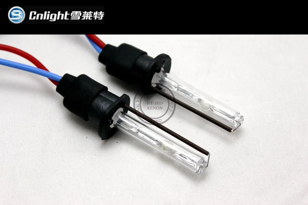 Бесплатная доставка 2 шт. 100% CNLIGHT HID 35 Вт ксеноновая лампа H1 для автомобильных фар H7