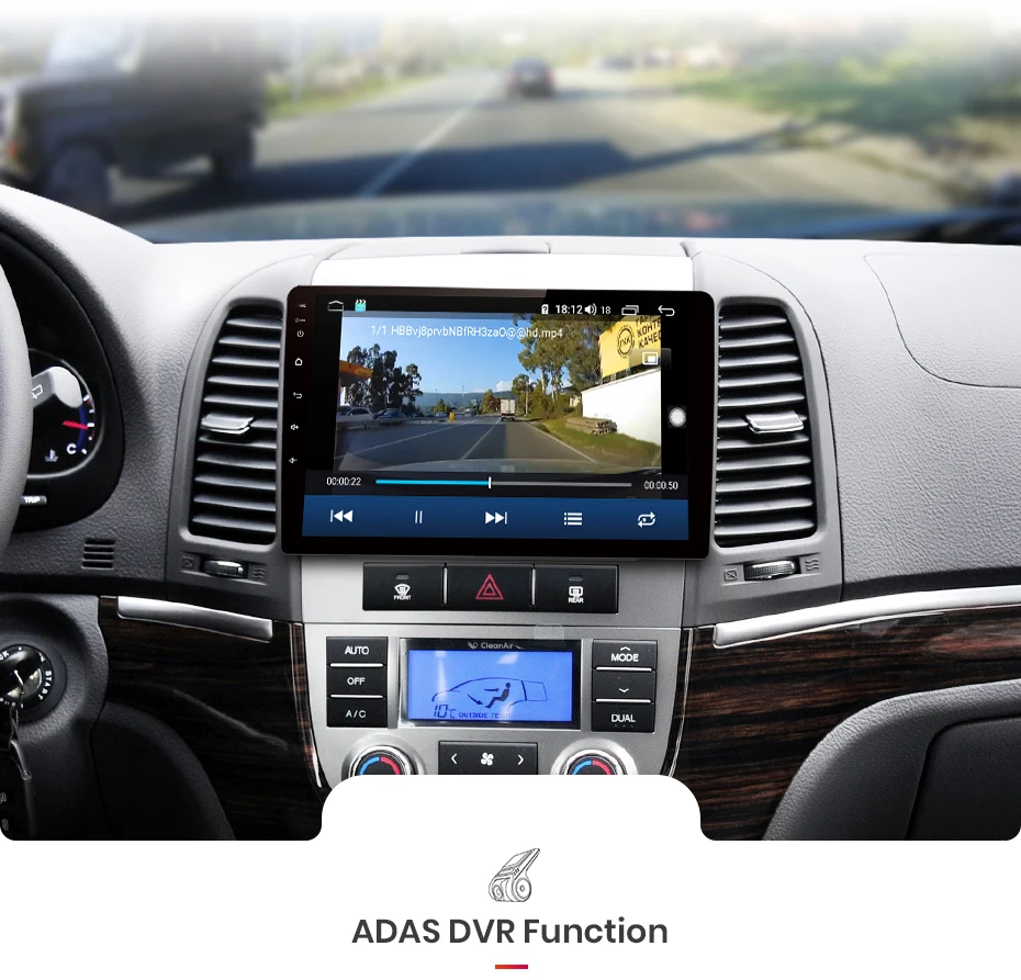 Junsun V1 pro 4G+ 64G CarPlay DSP Android 8,1 автомобильный Радио Мультимедиа Стерео Аудио плеер gps 2 Din для hyundai Santa Fe 2 2006-2012