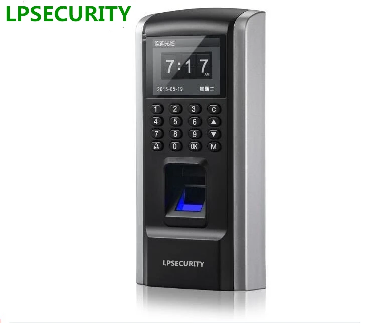 Система контроля доступа по отпечаткам пальцев LPSECURITY TCP/IP RJ45 дверной замок со