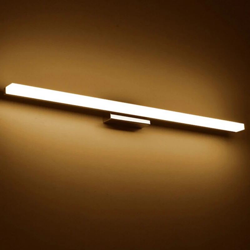 Новая акриловая светодио дный лампа Светодиодная 9 Вт 12 40 см 50 ванная комната