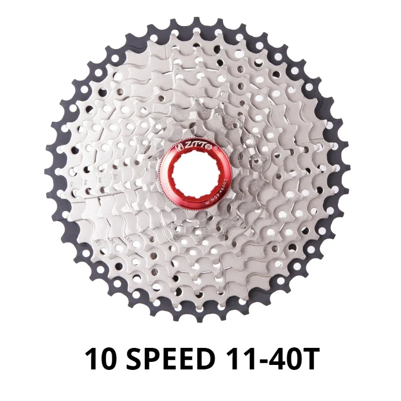 10S 11-40T ZTTO 10 speed 11-28 T/36 T/40 T/42 T/46 T/50 T дорожный велосипед MTB кассета для велосипеда кассета свободного хода звездочка - Цвет: 10S 11-40T