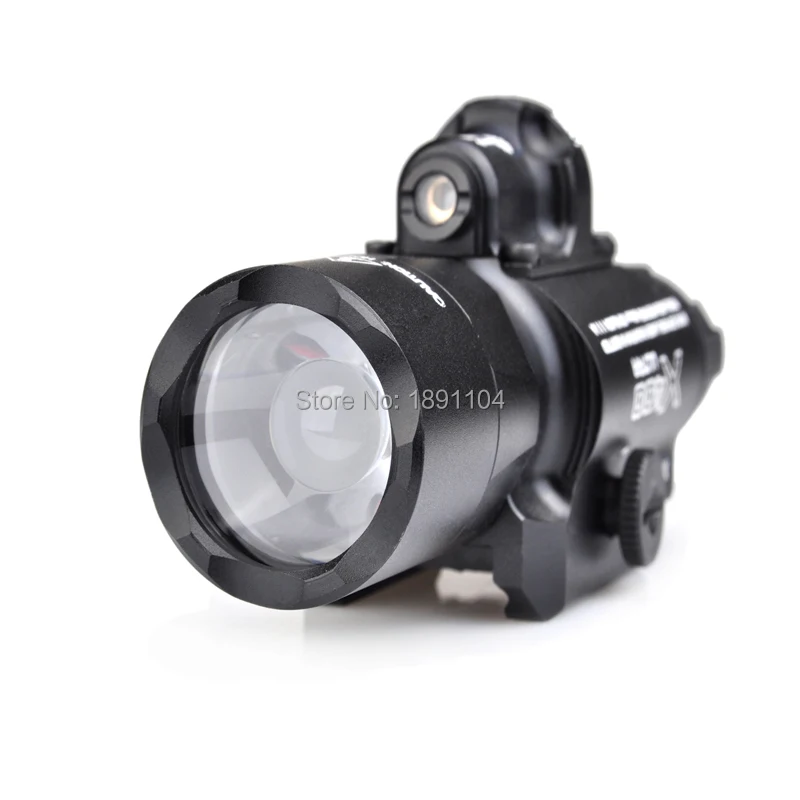 Элемент X400 ультра светодиодный оружие светильник с красным лазером и флэш для