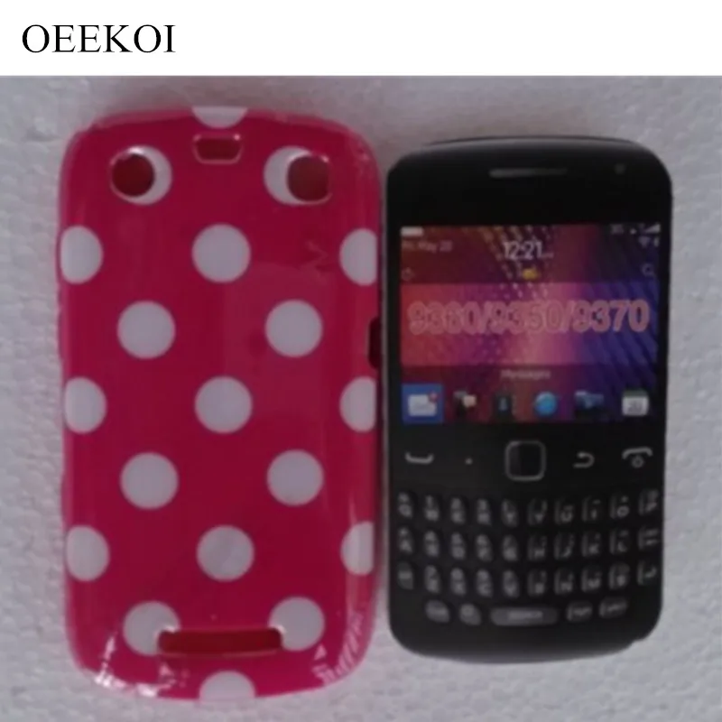 Чехол накладка OEEKOI в горошек для Blackberry 9350 9360 9370|case free|phone casescase for |