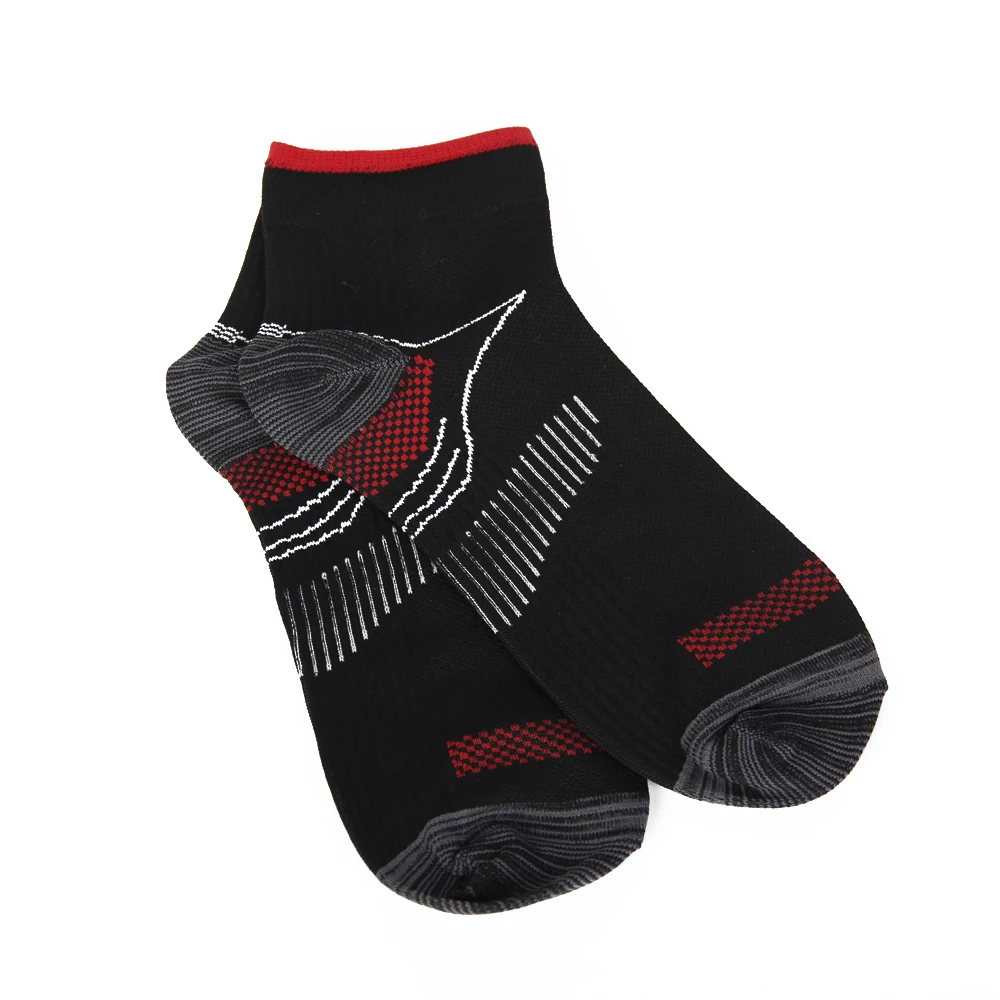Женские и мужские Компрессионные носки с рисунком варикозного расширения пятки |