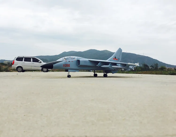 Китай airfighter JH7A FBC-1 RC самолет 90 мм Металл EDF модель самолета