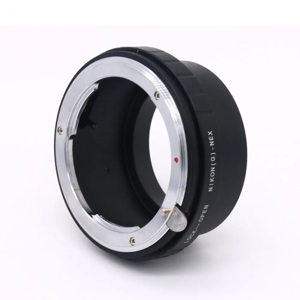 Адаптер для крепления объектива с циферблатом диафрагмы Nikon G DX F AI S D type Sony E-Mount NEX
