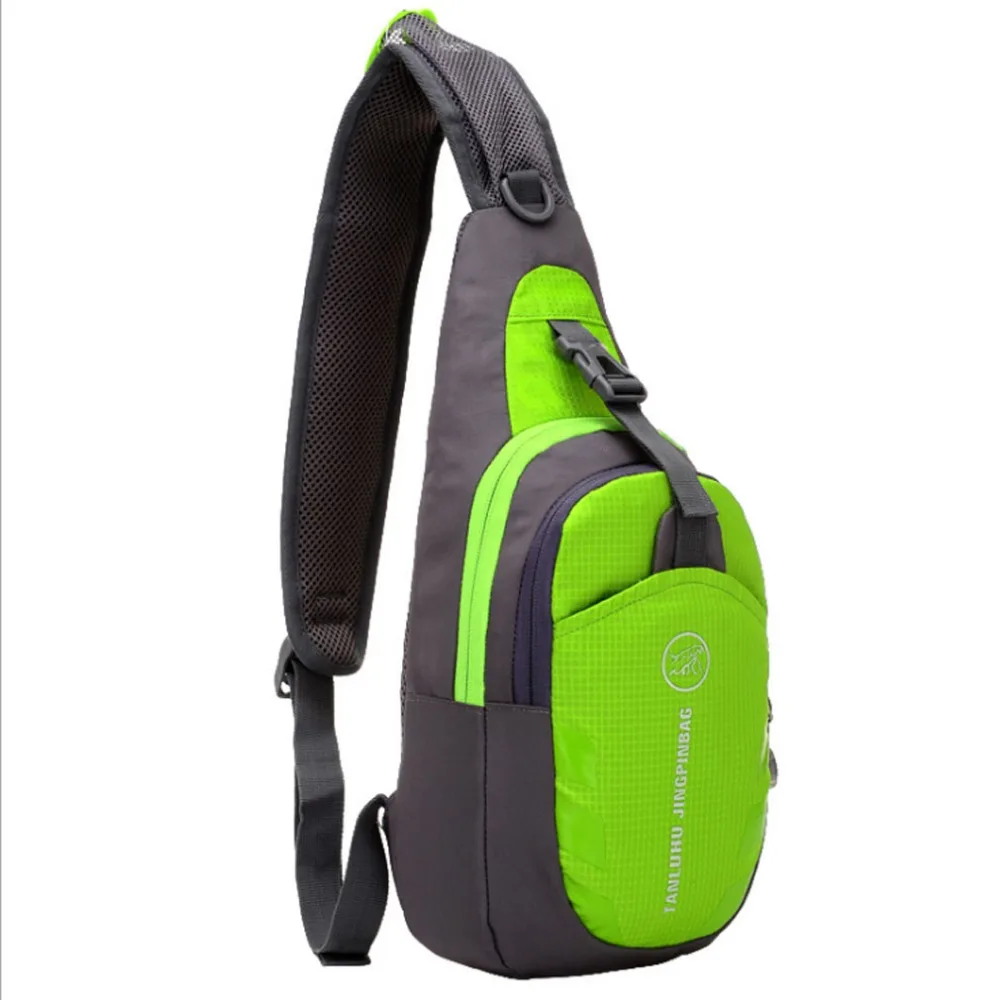 Водонепроницаемая нейлоновая нагрудная Сумка слинг унисекс дорожный мессенджер