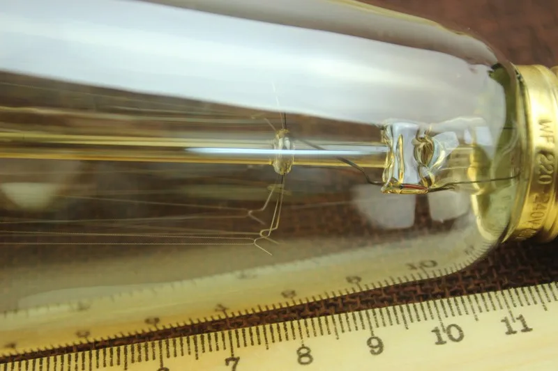 Специальное предложение из 2 предметов высокое качество Винтаж Edison ST64 лампочка