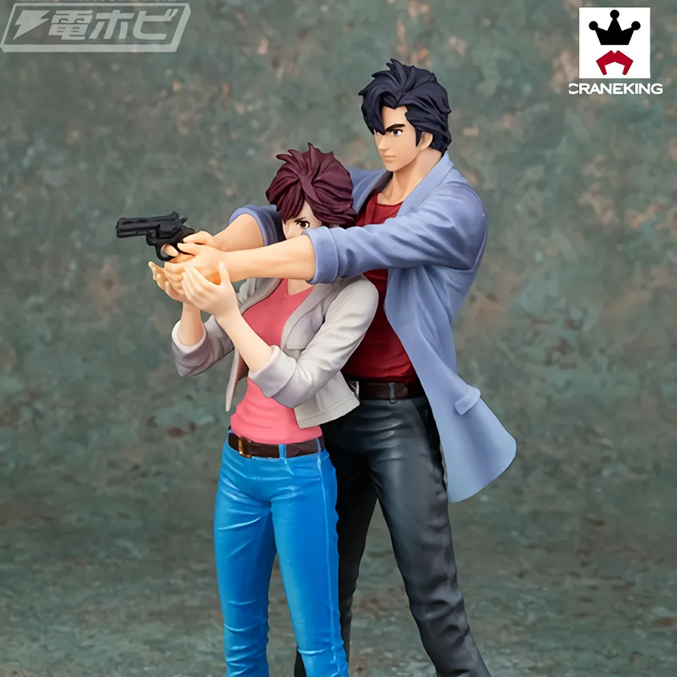 Tronzo оригинальный Banpresto фигурку аниме город Охотник Saeba Ryo Makimura Kaori ПВХ фигурка