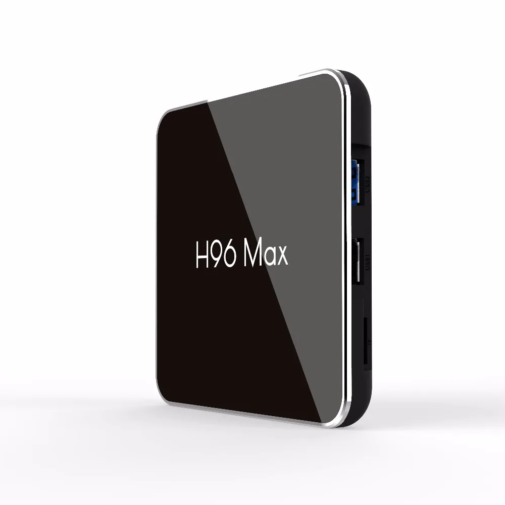 H96 MAX X2 Смарт ТВ BOX Android 8 1 Amlogic S905X2 LPDDR4 4 ядра Гб 64 2 г & 5 ГГц Wi Fi BT H.265 к Декодер каналов