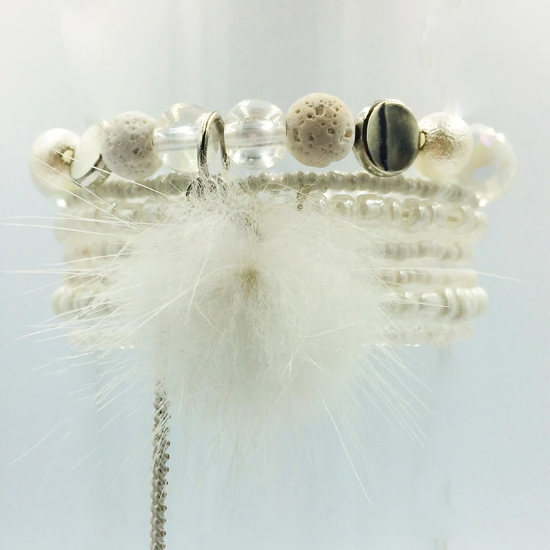 Женский винтажный браслет с шармами в стиле бохо 7 шт./компл. женский эластичный