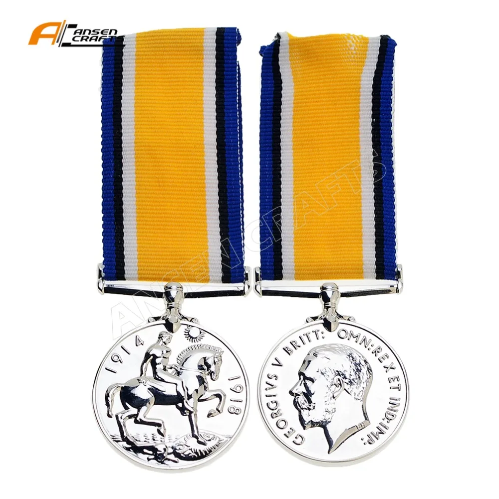 WW1 георгив V британская военная медаль|award|award medals |