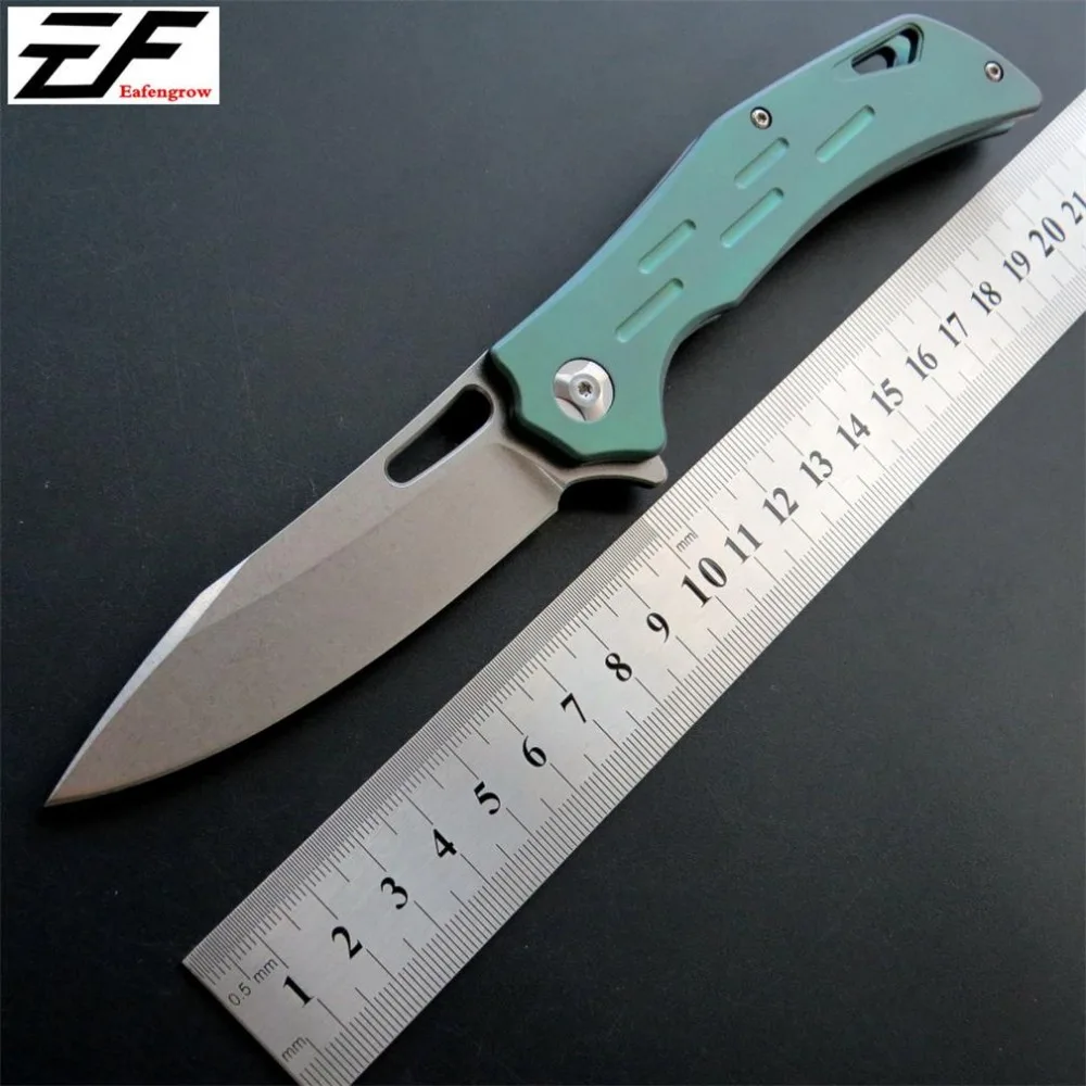 Походные складные ножи Eafengrow EF334 EDC инструмент для кемпинга D2 стальное лезвие
